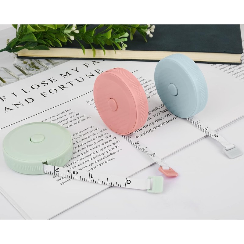 Soft Retractable Measuring Tape - 6Pcs Portable Body Measure Tape