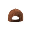 Premium Suede Baseball Cap, Genuine Leather, Adjustable Classic Hat, Adjustable