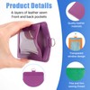 Boocalny 24 Pcs ID Badge Holder with Retractable Lanyard, Colorful
