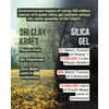 Micro-Pak Dri Clay Kraft, Highest Moisture Absorption Desiccant Packs, Silica