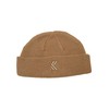 Karl Kani OG Fisherman Beanie, Dark sand