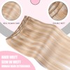SURNEL Weft Real Hair Extensions 80 g Sewing Hair Weave