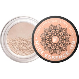 Polvo Fijador de Maquillaje - Sellador Polvo Translucido - De Larga Duración - Fécula de Tapioca - Vitamina E - 12g - Nude Essence - Beauty Freedom - Matifica sin resecar