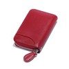 GADIEMKENSD Improved Wallet RFID Skimming Prevention Leather Case for Men
