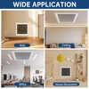 DECOAIRCON Return Air Grille Fits 12'' x 12'' Duct Opening,