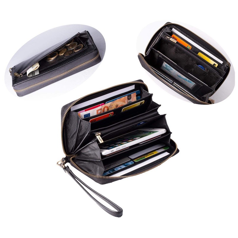 Matador Long women's wallet 3623. 3604, black