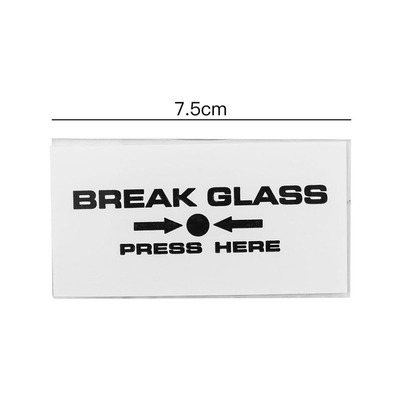 Namvo Pack of 3 Break Glass Replacement, Access Control Call
