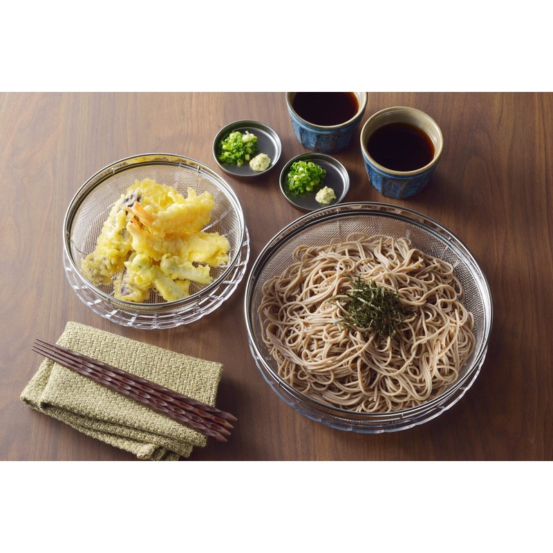 Yoshikawa SJ3356 Strainer Shallow Shape, Made in Japan, 7.5 inches
