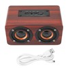 Retro Bluetooth Speaker Built in Mic Portable Wireless Speaker Supports