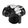 Fdit 2Pcs 3-Heads E27 Lamp Base Holder Light Bulb Socket