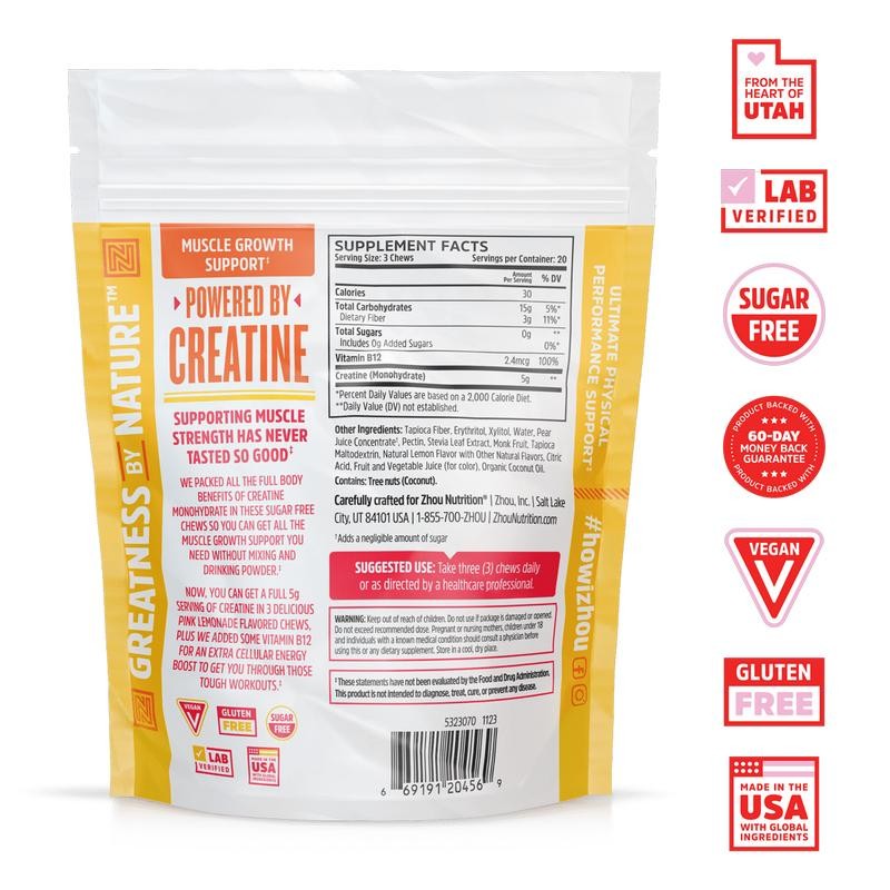 Creatine Chews:_Peach Mango
