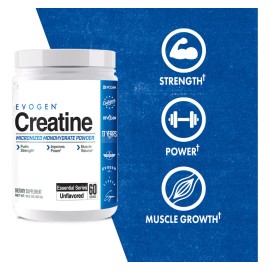 Evogen Creatina 300 Grs 60 Serv Sabor Sin Sabor                                                                                                       