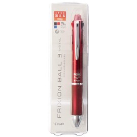 Pilot フリクションボール3 メタル0.5mm グラデーション レッド LKFB150EF-GRR