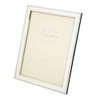 Sixtrees Abbey White 2-103-80 Polished Silver photo frame with lacquered