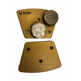 SM DIAMOND TOOLS 3-Pack! Diamond Grinding Discs For Bolt-on Grinder, Medium Bond, 60/80 Grit