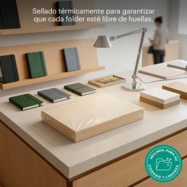 Folder Tamaño Carta Crema 100 Piezas                                                                                                                  