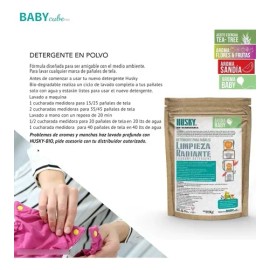 Detergente Para Pañales Ecológicos Husky 1 Kg                                                                                                         