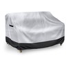 Outdoor Couch Cover Waterproof, 600D Heavy Duty 2-Seater Outdoor Sofa