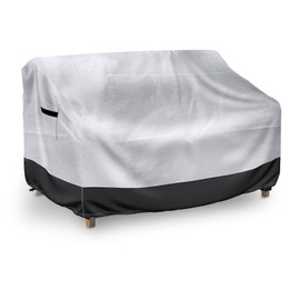 Outdoor Couch Cover Waterproof, 600D Heavy Duty 2-Seater Outdoor Sofa Cover, Windproof and Tear-Resistant Patio Furniture Covers, Outdoor Furniture Cover-78x35x30 Inch