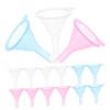 WOONEKY 90pcs Small Funnel Liquid Funnels Mini Funnel Bottle Funnel