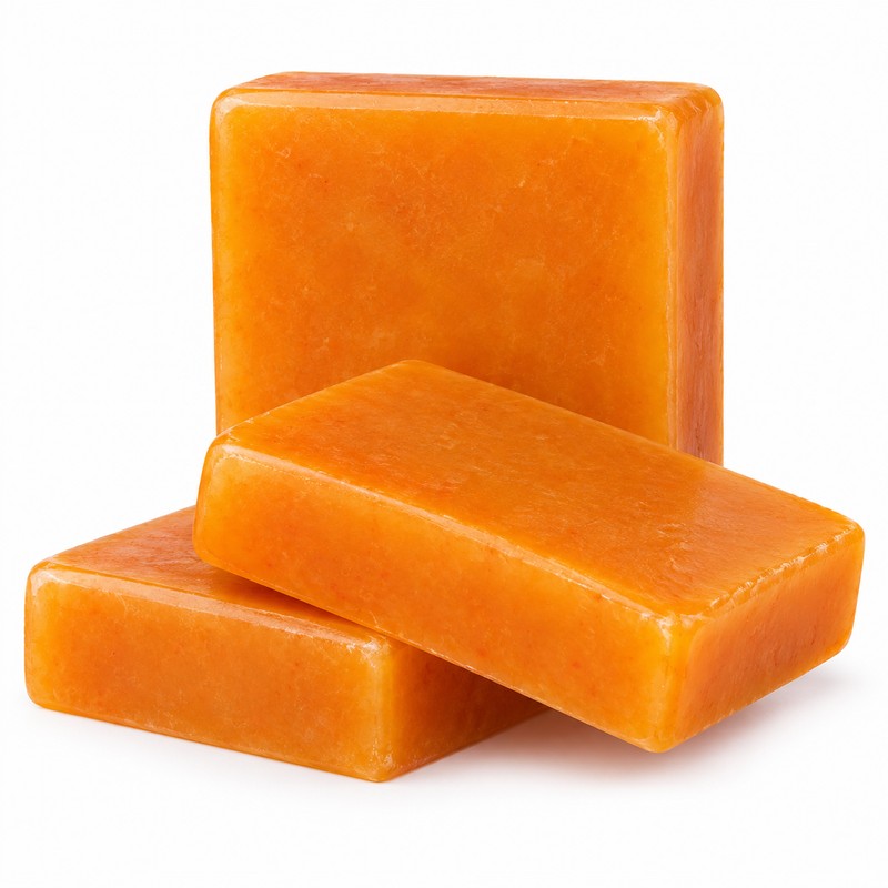 3-Pack Turmeric Soap Bars for Face & Body Cleansing –