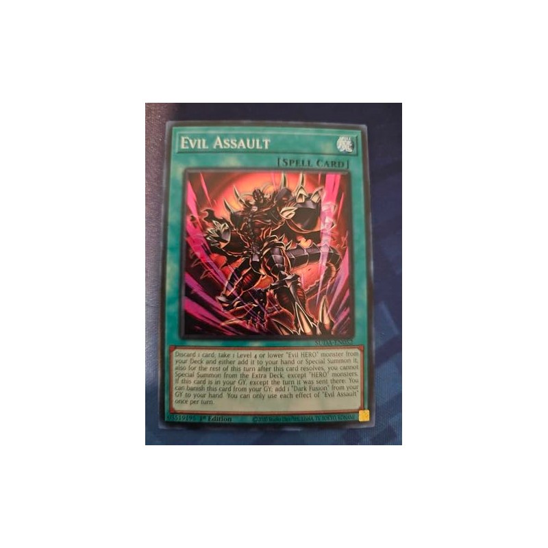 Evil Assault - SUDA-EN052 - Super Rare - 1st Edition