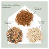 WILDLIFE HOME Mealworm Feeder - Bird Feeder with Rain Cover