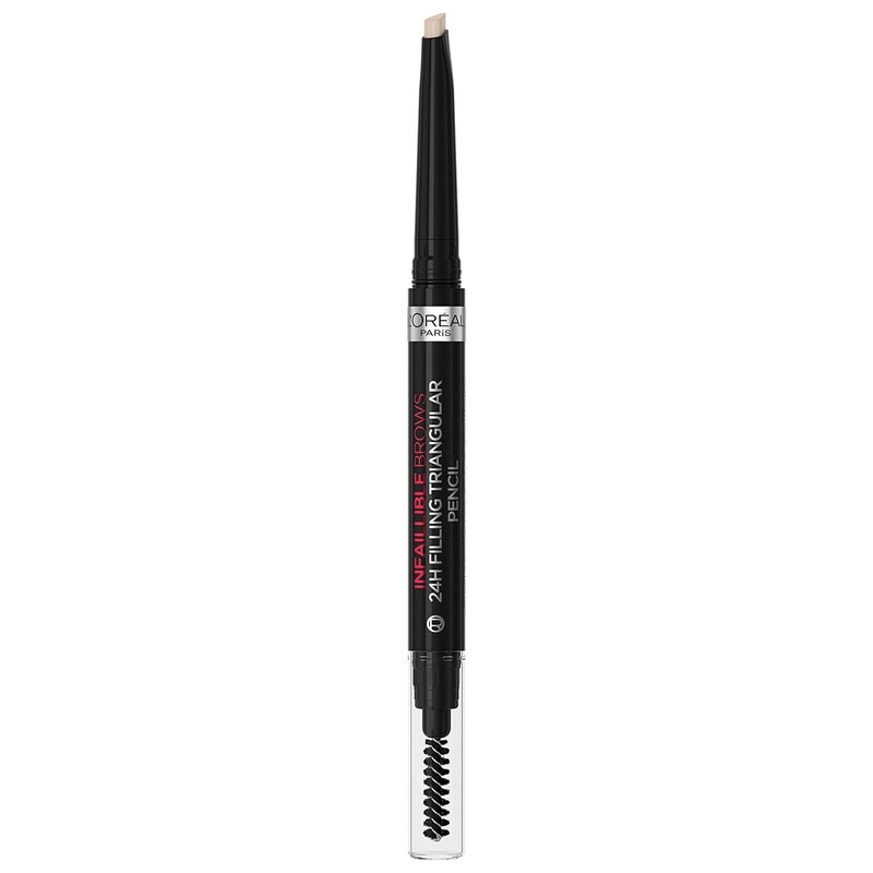 L'Oréal Paris Eyebrow Pencil with Rotating Triangle Tip for Defined