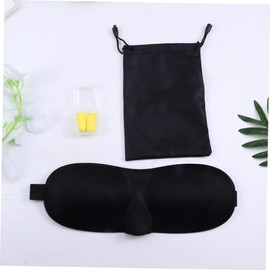 minkissy Men's Women's Sleep Masks Comfortable Silk Eye Mask Earplugs for Restful Sleep