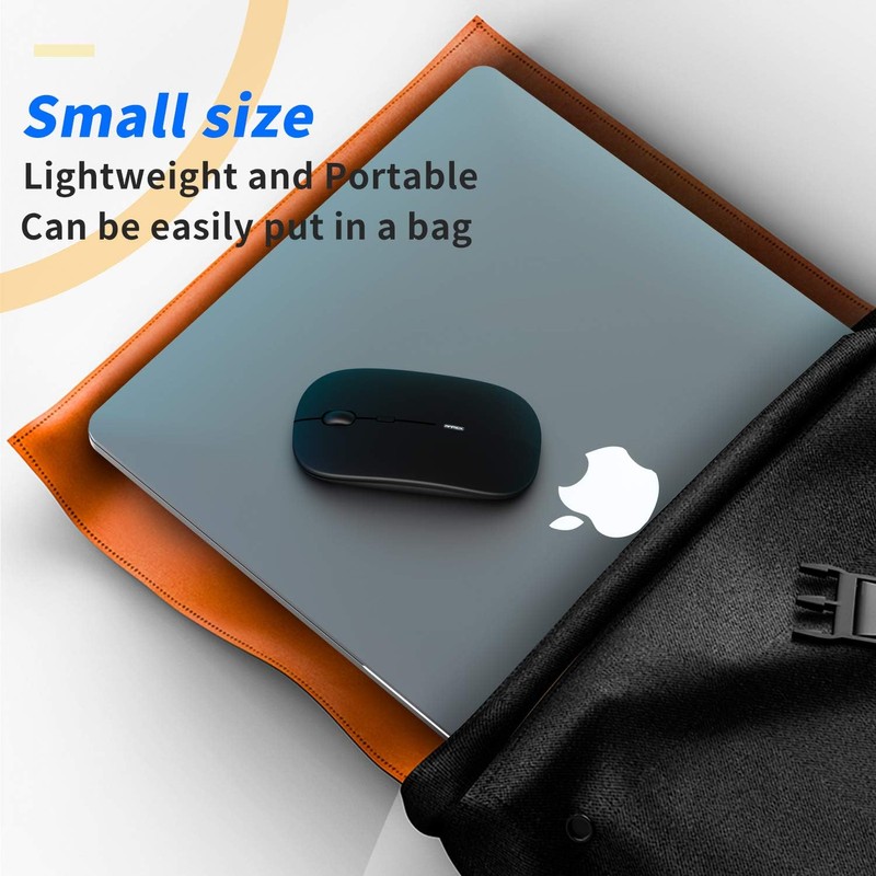 Wireless Mouse,Slim Portable Wireless Mouse for Laptop DPI Optical with