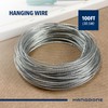 HangDone Picture Hanging Wire #5 100-Feet Supports up to 50lbs