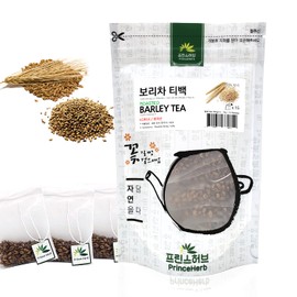 [Medicinal Korean Herb Tea] 100% Natural Roasted Barley Teabag Tea 보리 차 티백 75g (15 teabags)