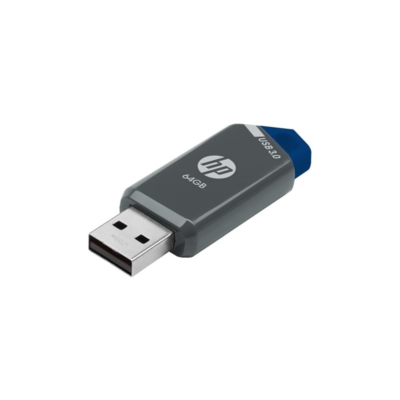 HP 64GB x900w Unidad flash USB 3.0, Negro