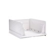 Stackable Storage Basket Plastic Large Open Drawer Wardrobe Cloth Container