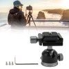 Mini Aluminum Alloy Ball Head 360° Panoramic Ball Head with