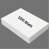 Generisch Etiketten selbstklebend, 100 Blatt, weiß, bedruckbar, Universal Klebeetiketten, DIN
