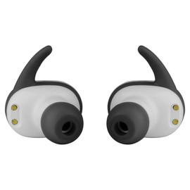 Perfect Choice Audífonos Bluetooth Inalámbricos, Audífonos Deportivos con Protección Anti-Sudor, Auriculares Inalámbricos TWS con Sonido Extra Bass, Color Blanco Bassoons