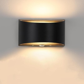 Lightess Battery Operated Wall Sconce, 13 RGB Colors Rechargeable Wall Sconce, Remote & Touch Control, Modern Indoor Wall Lights, LED Wall Lamp for Bedroom, Living Room, Hallway