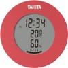 Tanita Thermometer/Hygrometer Clock Temperature Humidity Digital Tabletop Magnet White Pink