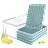 CKE Mini Ice Cube Trays, 104x4PCS Small Ice Cube Tray