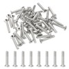 PATIKIL #8-32 x 1 Inch Flat Head Socket Cap Screws
