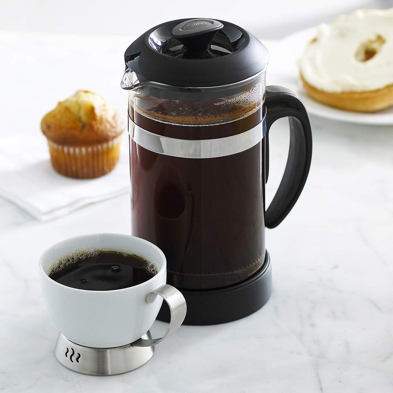 Trudeau French 1-Liter Coffee Press, Black, 1 Liter