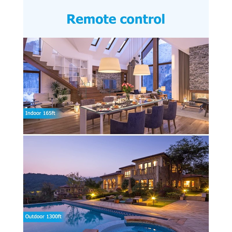 Thinkbee MINI Wireless Light Switch Kit, Quick Create or Relocate