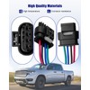 ULZOZN Connector Plug Pigtail Harness Fit for Ram 1500 2019-2024