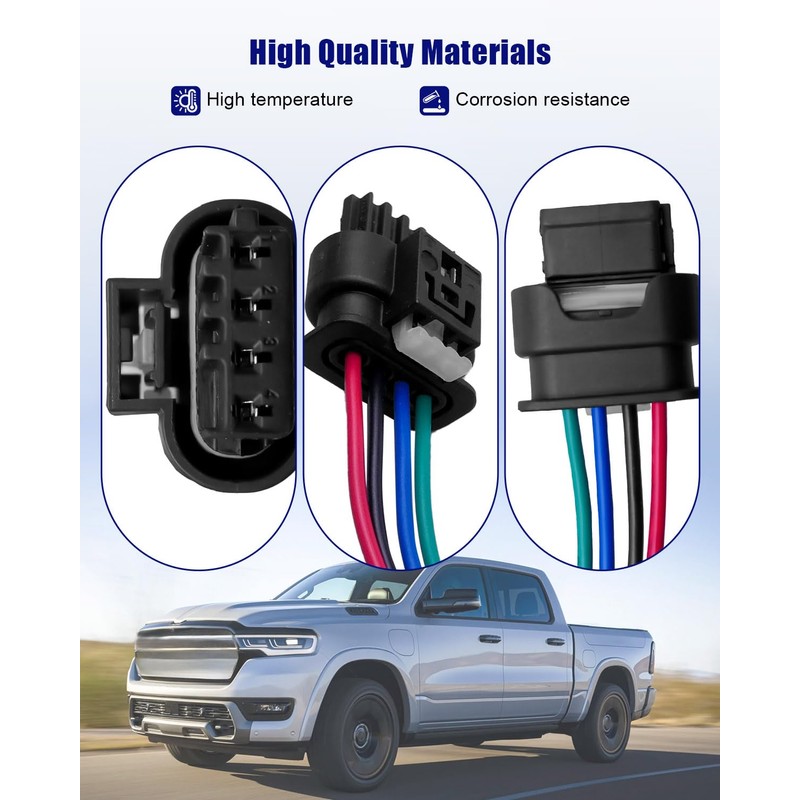 ULZOZN Connector Plug Pigtail Harness Fit for Ram 1500 2019-2024