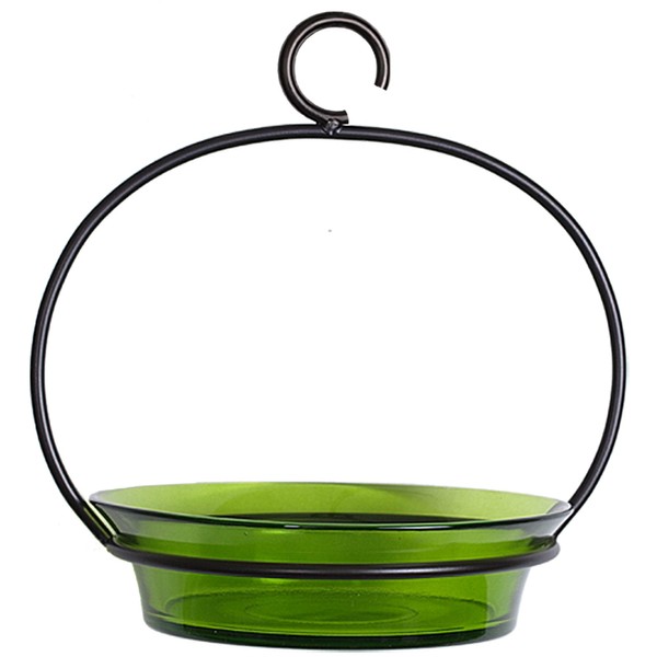 Mosaic Birds Cuban Hanging Bird Bath or Feeder, M337-200-01, 20.3