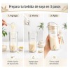 Proteina Shaker Gym Mezcladora Productos Deportivos 400ml Awvuq Material De