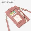 COCO JOIE Smartphone Shoulder Pouch, Women's, Shoulder Bag, Cross-body Vertical,