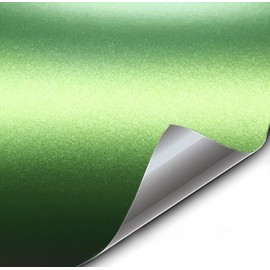 VViViD+ Matte Metallic Green (Ghost) Vinyl Wrap Roll (6ft x 5ft)