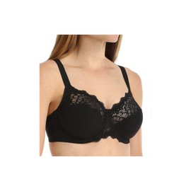 Simone Perele Womens Caresse Full Cup Seamless Bras, Black, 40F US